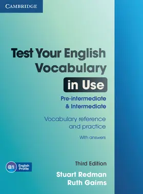 Redman / Gairns |  Test Your English Vocabulary in Use | Buch |  Sack Fachmedien