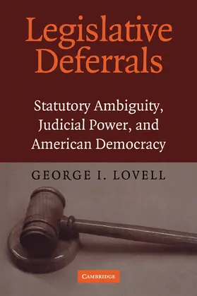 Lovell |  Legislative Deferrals | Buch |  Sack Fachmedien