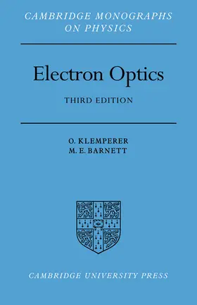Klemperer / Barnett |  Electron Optics | Buch |  Sack Fachmedien