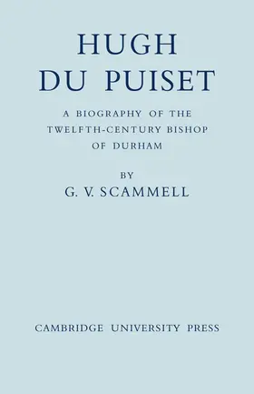 Scammell |  Hugh Du Puiset | Buch |  Sack Fachmedien