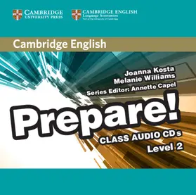 Kosta / Williams |  Cambridge English Prepare! Level 2 Class Audio CDs (2) | Sonstiges |  Sack Fachmedien
