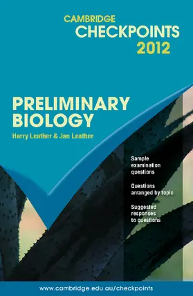 Leather |  Cambridge Checkpoints Preliminary Biology | Buch |  Sack Fachmedien