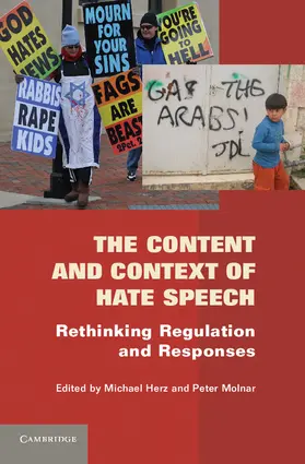 Herz / Molnar |  The Content and Context of Hate Speech | Buch |  Sack Fachmedien
