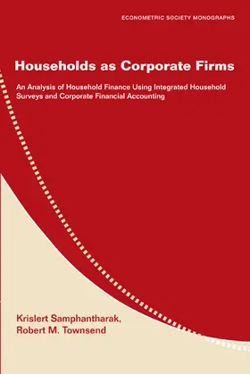 Samphantharak / Townsend |  Households as Corporate Firms | Buch |  Sack Fachmedien