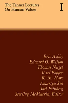 McMurrin |  The Tanner Lectures on Human Values: Volume 1, 1980 | Buch |  Sack Fachmedien