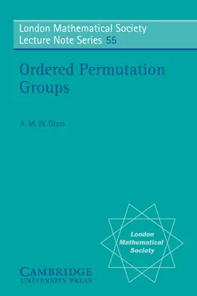 Glass / Hitchin |  Ordered Permutation Groups | Buch |  Sack Fachmedien