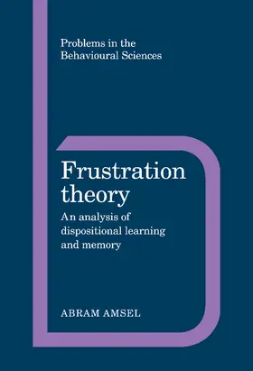 Amsel |  Frustration Theory | Buch |  Sack Fachmedien