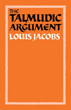 Jacobs |  The Talmudic Argument | Buch |  Sack Fachmedien