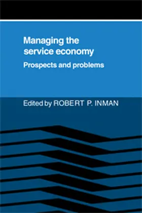 Inman |  Managing the Service Economy: Prospects and Problems | Buch |  Sack Fachmedien