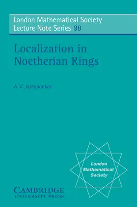 Jategaonkar / Hitchin |  Localization in Noetherian Rings | Buch |  Sack Fachmedien