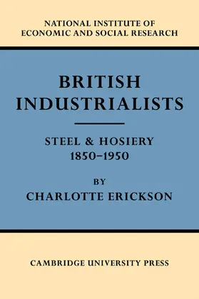 Erickson |  British Industrialists | Buch |  Sack Fachmedien