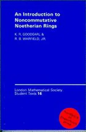 Goodearl / Warfield, Jr |  An Introduction to Noncommutative Noetherian Rings | Buch |  Sack Fachmedien