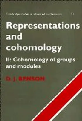 Benson |  Representations and Cohomology: Volume 2, Cohomology of Groups and Modules | Buch |  Sack Fachmedien