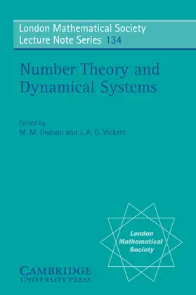 Dodson / Vickers / Hitchin |  Number Theory and Dynamical Systems | Buch |  Sack Fachmedien