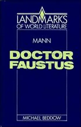 Beddow |  Mann: Doctor Faustus | Buch |  Sack Fachmedien