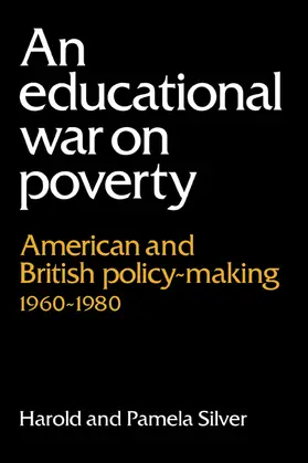 Silver |  An Educational War on Poverty | Buch |  Sack Fachmedien