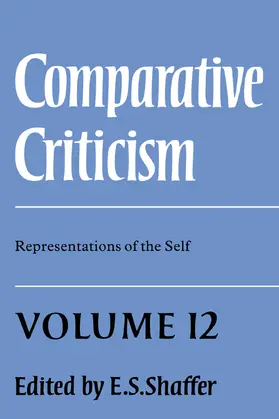 Shaffer |  Comparative Criticism | Buch |  Sack Fachmedien