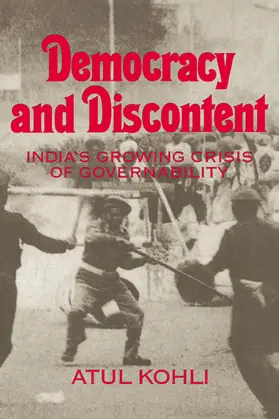 Kohli |  Democracy and Discontent | Buch |  Sack Fachmedien