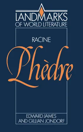 James / Jondorf |  Racine: Phedre | Buch |  Sack Fachmedien