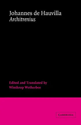 Wetherbee / Hauvilla |  Johannes de Hauvilla | Buch |  Sack Fachmedien