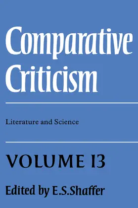 Shaffer |  Comparative Criticism | Buch |  Sack Fachmedien