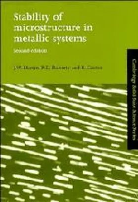 Martin / Doherty / Cantor |  Stability of Microstructure in Metallic Systems | Buch |  Sack Fachmedien