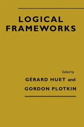 Huet / Plotkin |  Logical Frameworks | Buch |  Sack Fachmedien