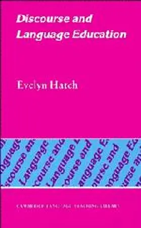 Hatch |  Discourse and Language Education | Buch |  Sack Fachmedien