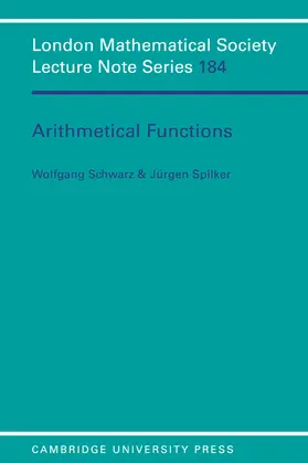 Schwarz / Spilker |  Arithmetical Functions | Buch |  Sack Fachmedien
