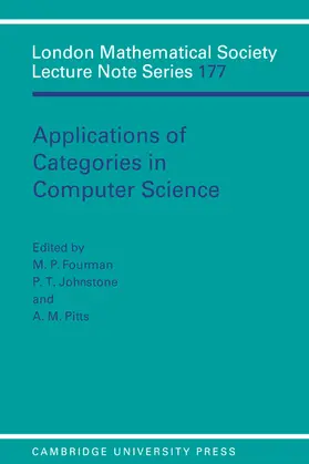 Fourman / Johnstone / Pitts |  Applications of Categories in Computer Science | Buch |  Sack Fachmedien