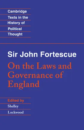 Fortescue / Lockwood / Geuss |  Sir John Fortescue | Buch |  Sack Fachmedien