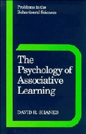 Shanks |  The Psychology of Associative Learning | Buch |  Sack Fachmedien