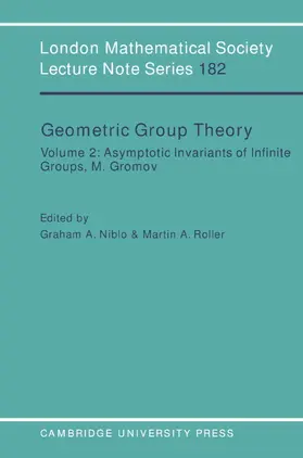 Niblo / Roller / Cassels |  Geometric Group Theory | Buch |  Sack Fachmedien