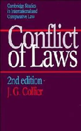 Collier |  Conflict of Laws | Buch |  Sack Fachmedien