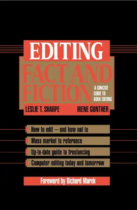 Sharpe / Gunther | Editing Fact and Fiction | Buch | 978-0-521-45693-7 | www2.sack.de