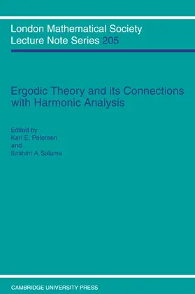 Petersen / Salama |  Ergodic Theory and Harmonic Analysis | Buch |  Sack Fachmedien