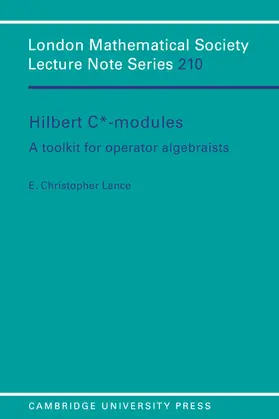 Lance / Cassels |  Hilbert C*-Modules | Buch |  Sack Fachmedien