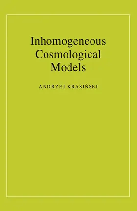 Krasinski / Krasi Ski |  Inhomogeneous Cosmological Models | Buch |  Sack Fachmedien