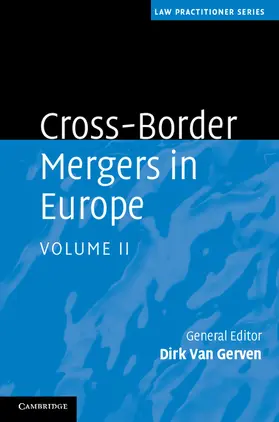 Van Gerven |  Cross-Border Mergers in Europe | Buch |  Sack Fachmedien