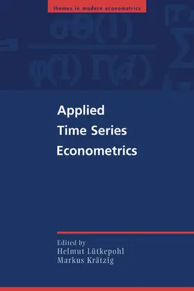 Luetkepohl / Lütkepohl / Kraetzig |  Applied Time Series Econometrics | Buch |  Sack Fachmedien