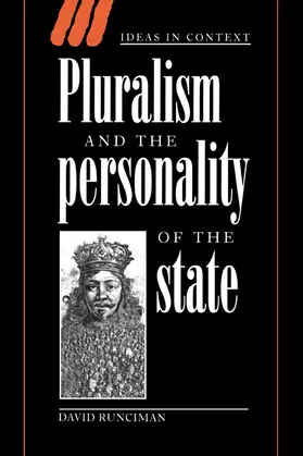Runciman / Skinner |  Pluralism and the Personality of the State | Buch |  Sack Fachmedien