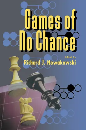 Nowakowski / Levy |  Games of No Chance | Buch |  Sack Fachmedien