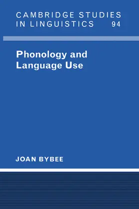 Bybee / Anderson |  Phonology and Language Use | Buch |  Sack Fachmedien