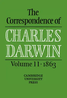 Darwin / Burkhardt / Porter |  The Correspondence of Charles Darwin | Buch |  Sack Fachmedien