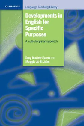 Dudley-Evans / St John |  Developments in English for Specific Purposes | Buch |  Sack Fachmedien