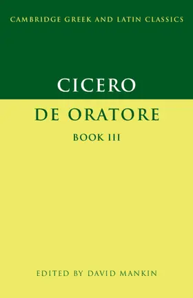 Cicero / Mankin |  Cicero | Buch |  Sack Fachmedien