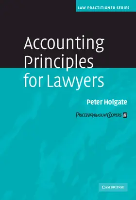 Holgate | Accounting Principles for Lawyers | Buch | 978-0-521-60722-3 | sack.de
