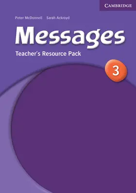 Ackroyd / McDonnell |  Message 3 Teacher's Resource | Buch |  Sack Fachmedien