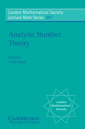 Motohashi |  Analytic Number Theory | Buch |  Sack Fachmedien