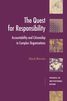 Bovens / Goodin |  The Quest for Responsibility | Buch |  Sack Fachmedien